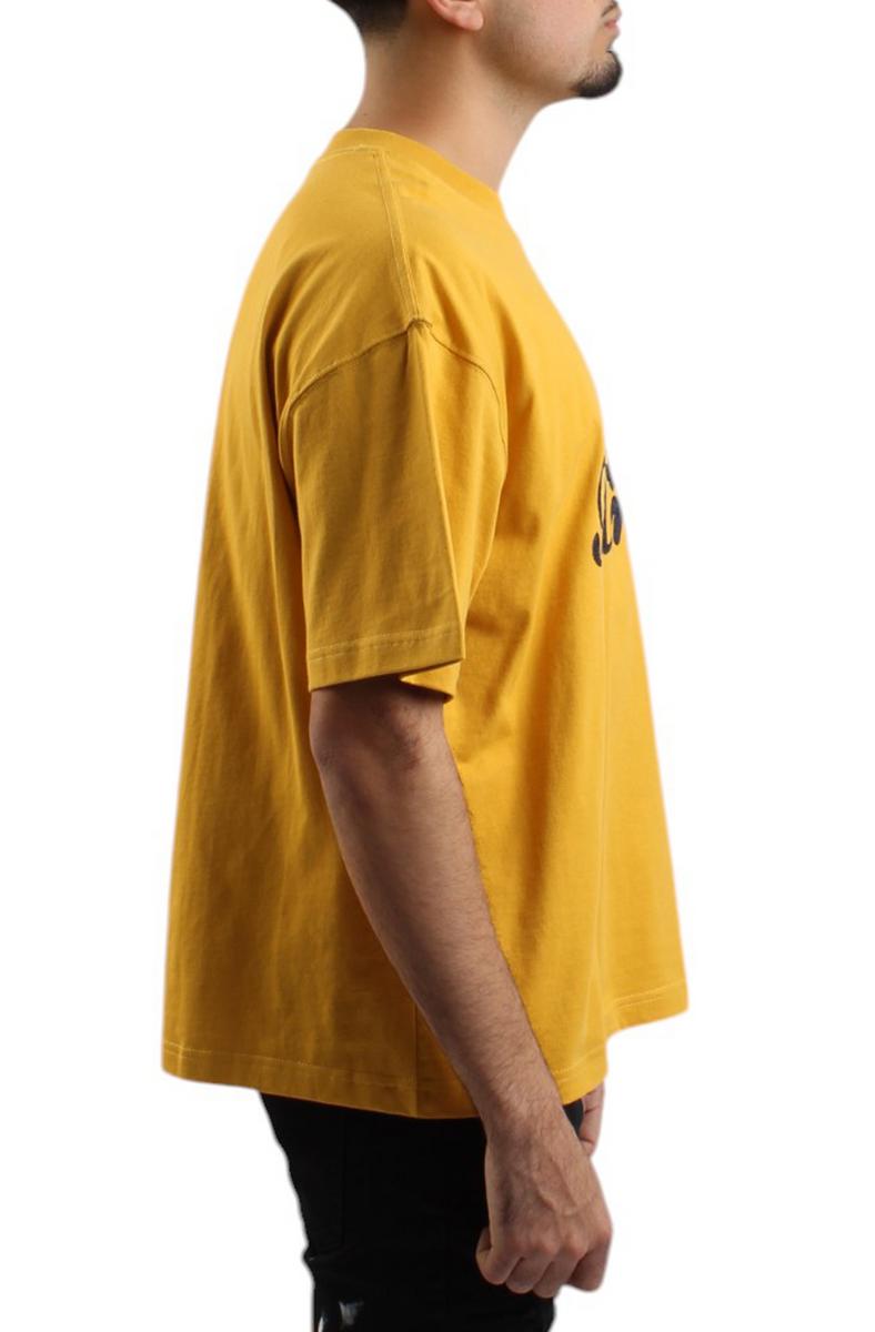 A-Spring Auto Club Men's Yellow T-Shirt