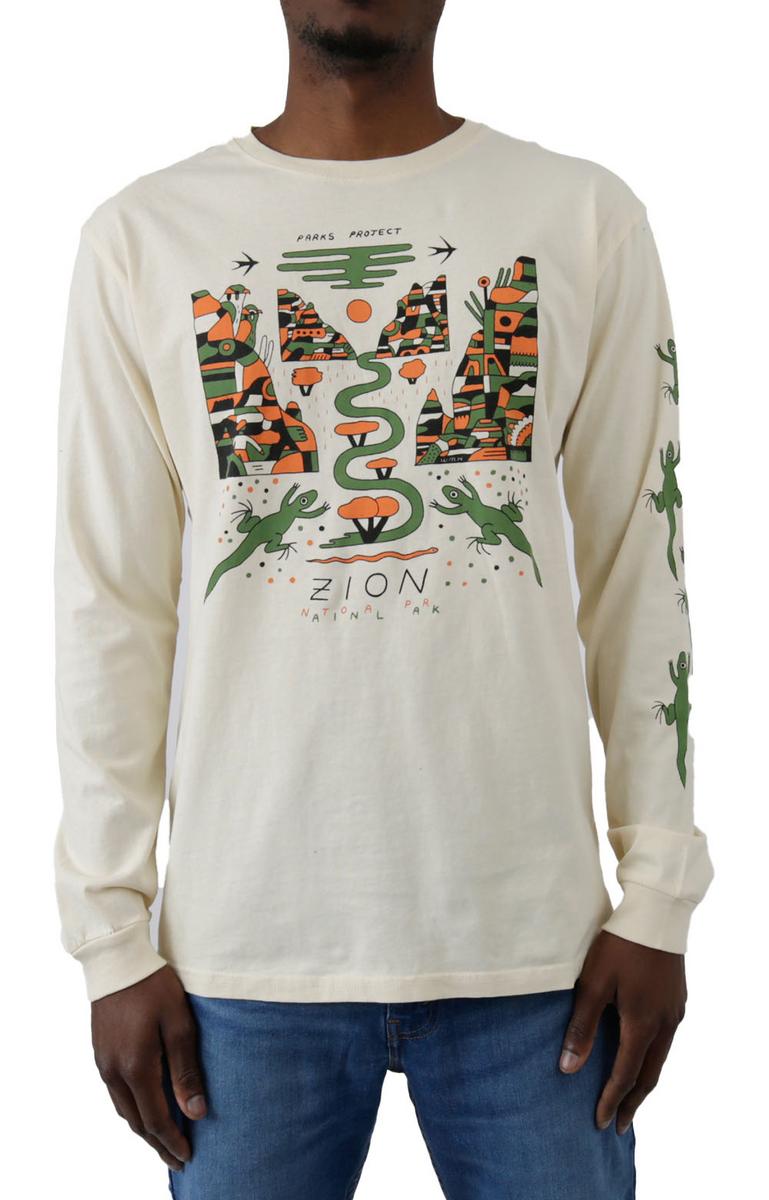 Wyatt Hersey's Irresistible Vintage-Inspired Lizards Long Sleeve Tee