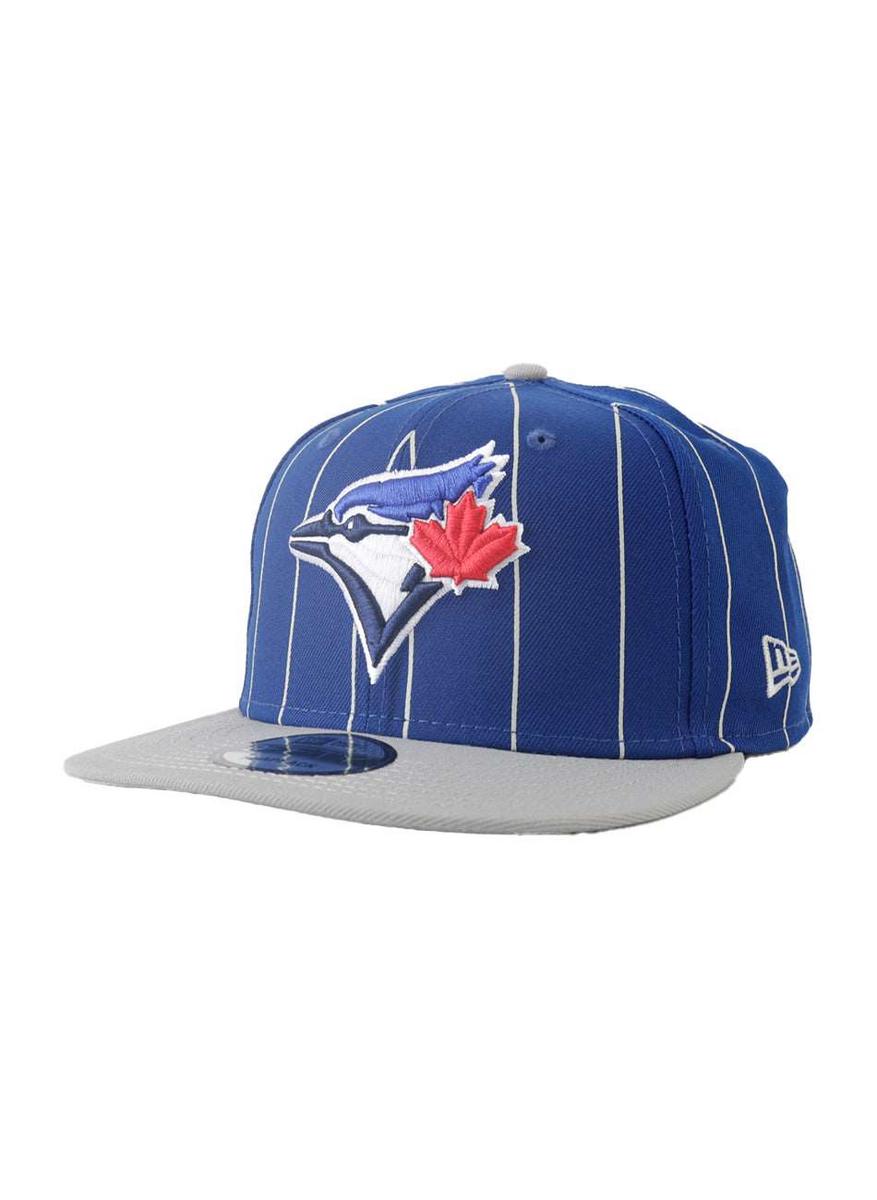 New Era's Stunning Toronto Blue Jays Retro Pinstripe Snap-Back Cap