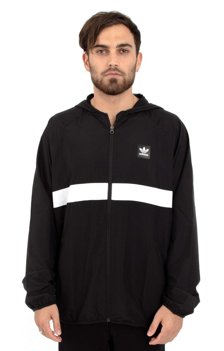 DH3872 BB Packable Wind Jacket - Stylish Black/White Combo