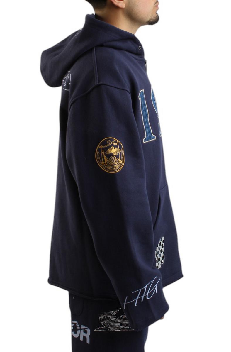 Honor The Gift 1988 Full Zip Heavyweight Terry Hoodie