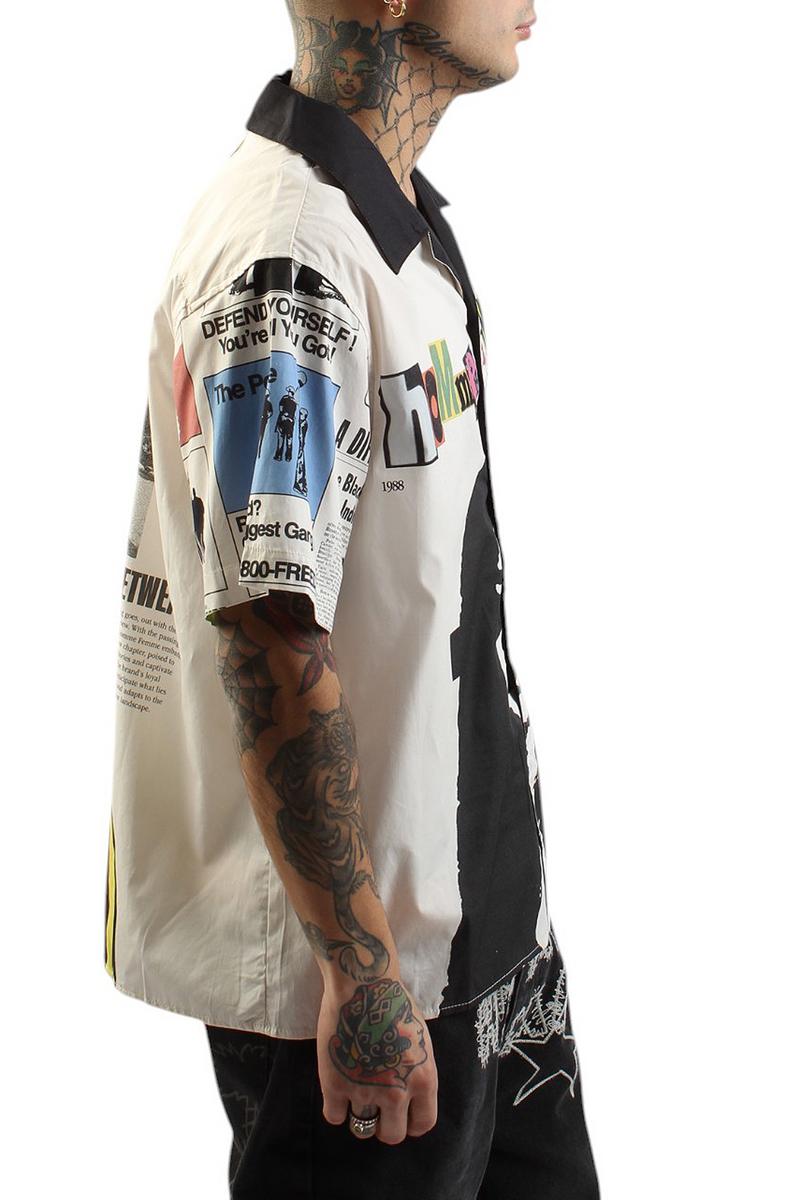 Homme Femme Ransom Stylish Button - Down Shirt