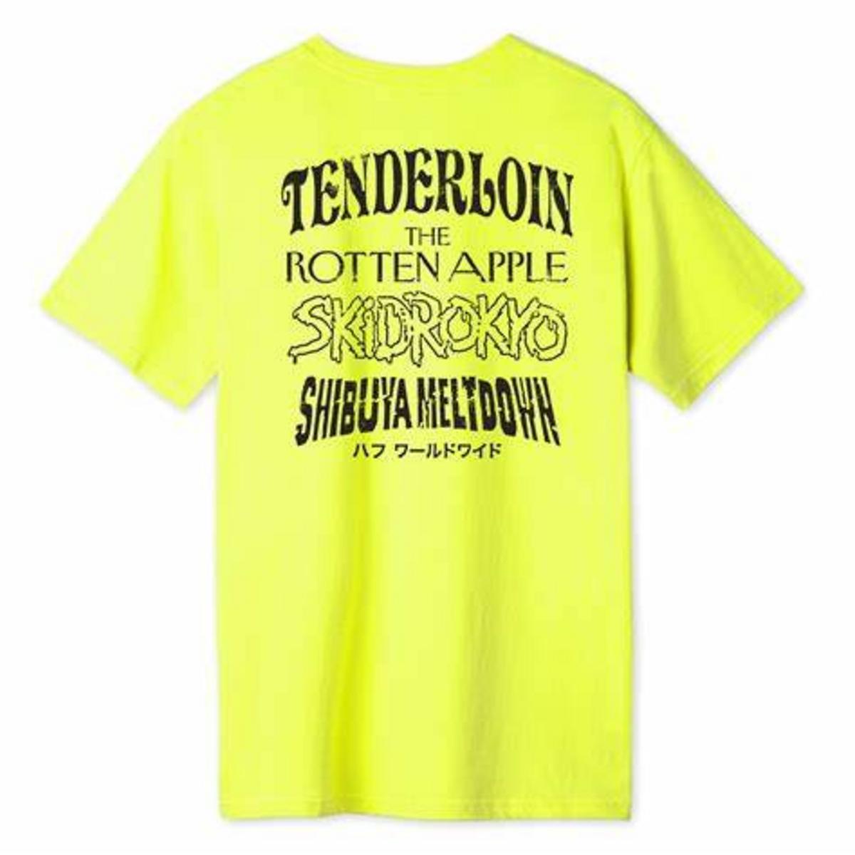 Huf's Stunning Electric Lime Hoods Tee