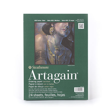 Artagain Black Pastel Paper Pad - A Must - Have for Artists!
