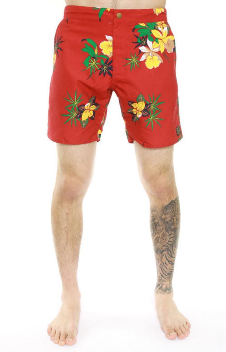 Obey Tourist Street Trunks - Tropical Style