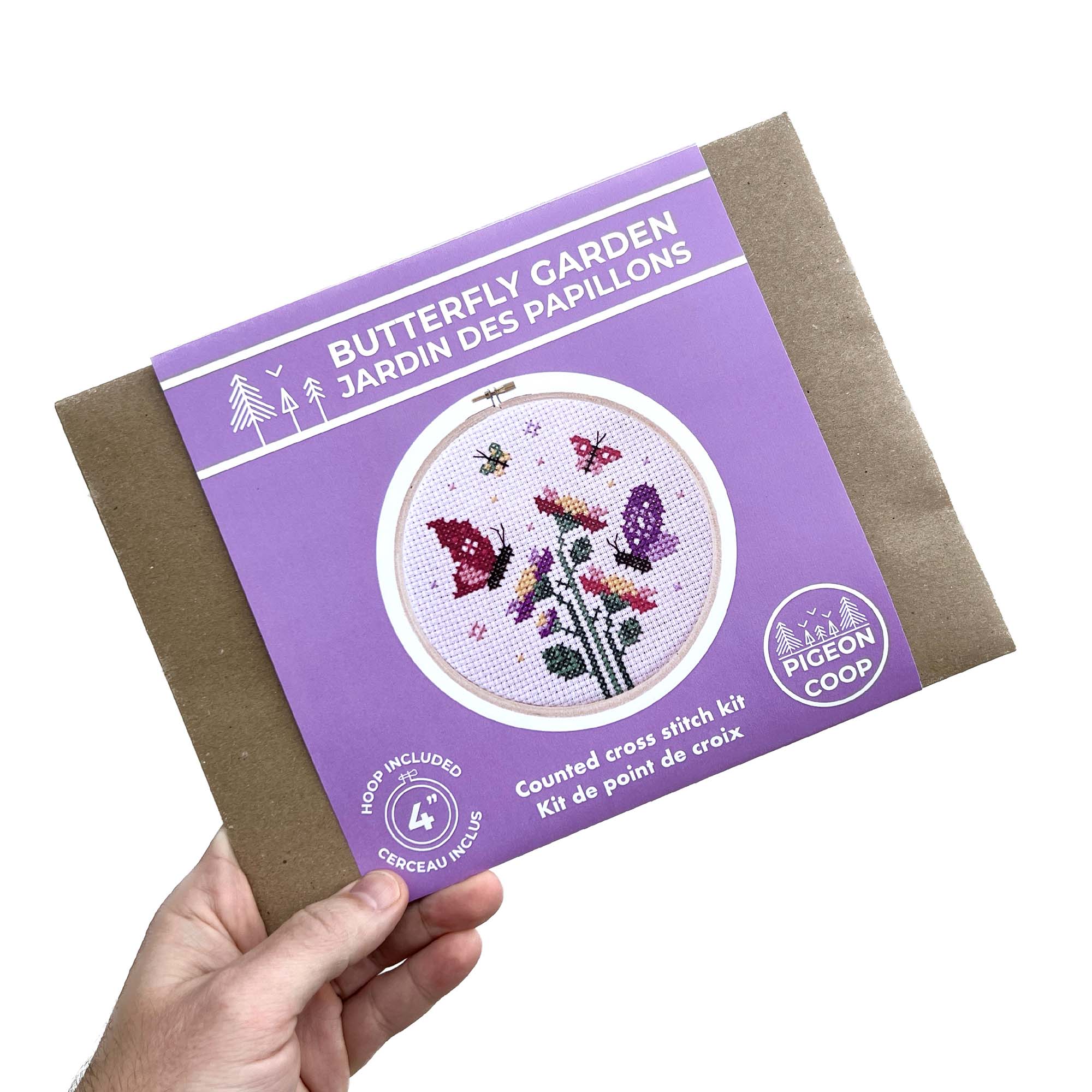 Enchanting DIY Butterfly Garden Cross Stitch Kit