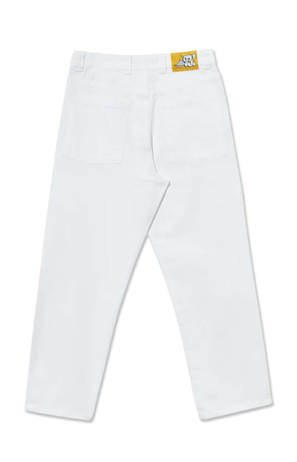 Polar Skate Co. '93 White Canvas Stylish Work Trousers