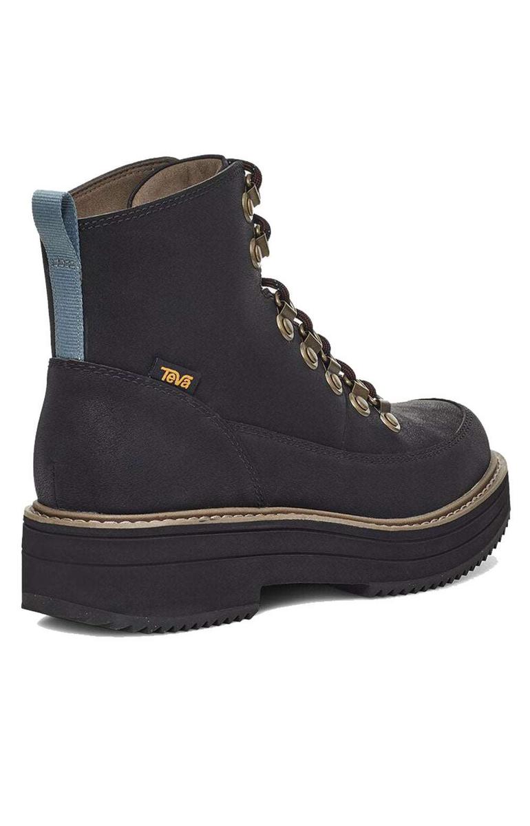 Teva's Eco-Chic Sustainable Black Midform Boots for Women