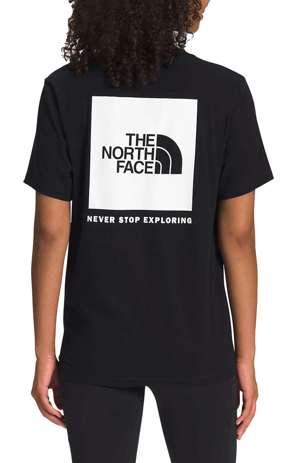 The North Face Women's Box NSE T-Shirt - Stunning TNF Black/TNF White