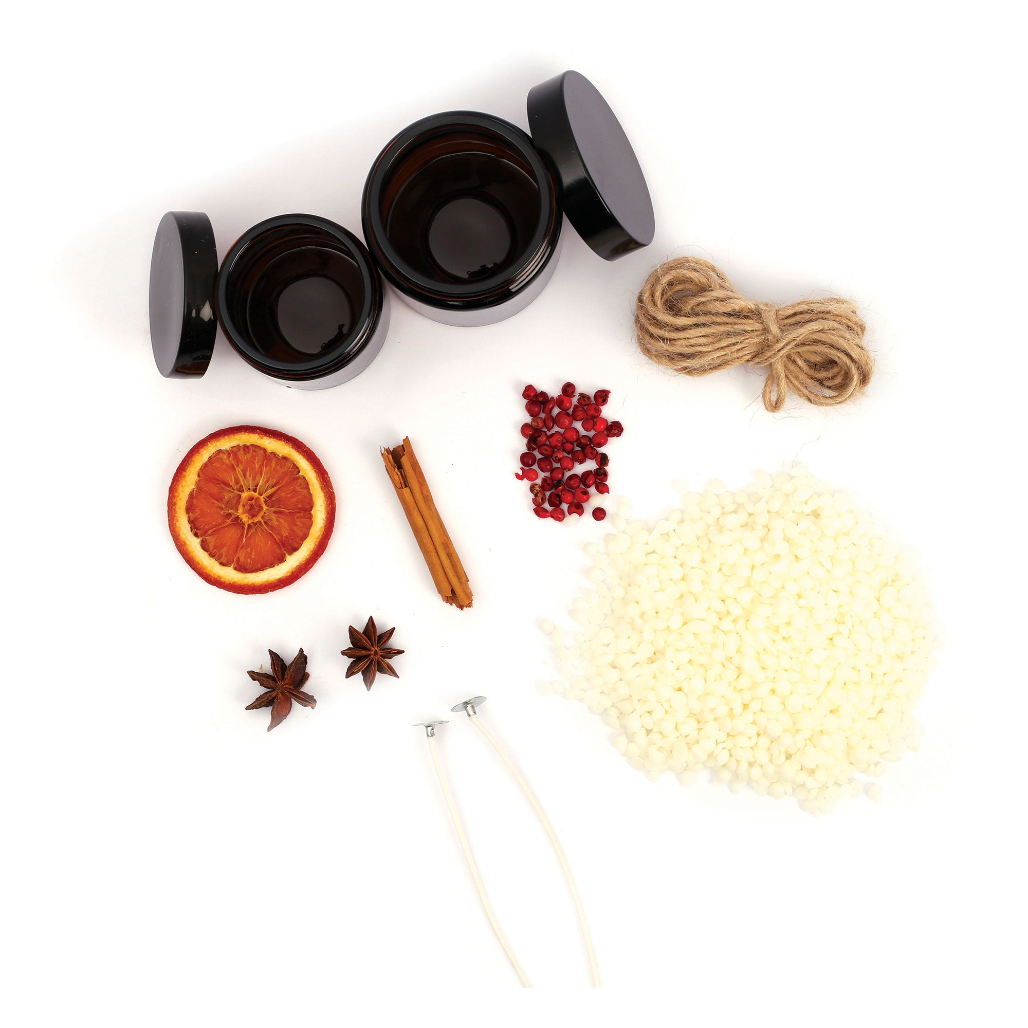 Magical DIY Cinnamon Candle Kit - Create Your Own Winter Wonder!