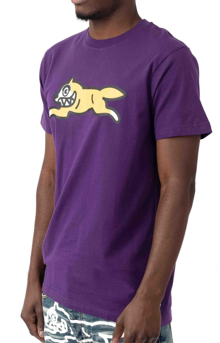 Running Dog T-Shirt - Acai: An Energetic Choice