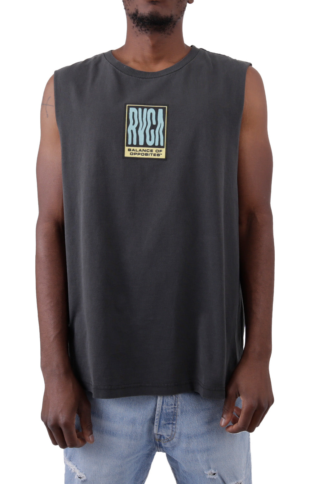 Stunning Black Reactor Tank Top by RVCA - Grab Yours Now!