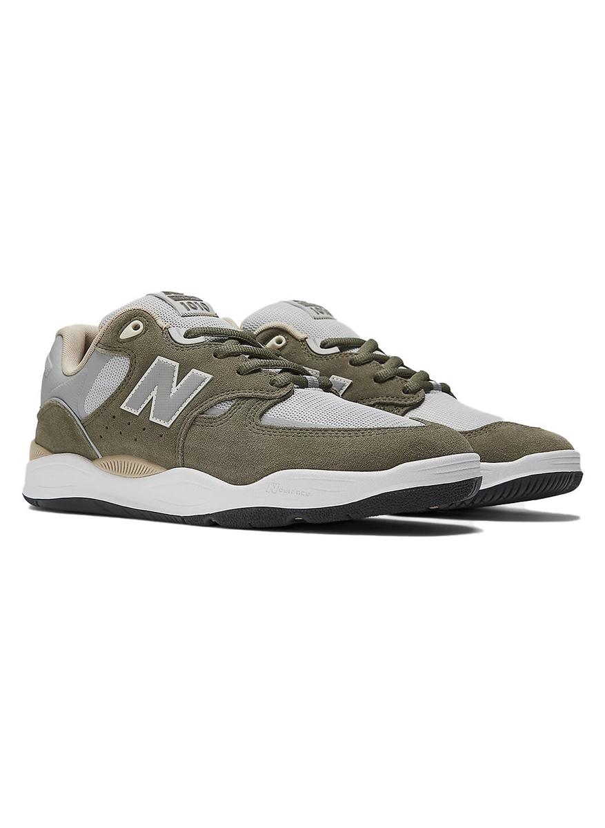 Tiago Lemos Signature Numeric 1010 Skate Shoes - Olive/Grey: Unleash Your Skating Potential!