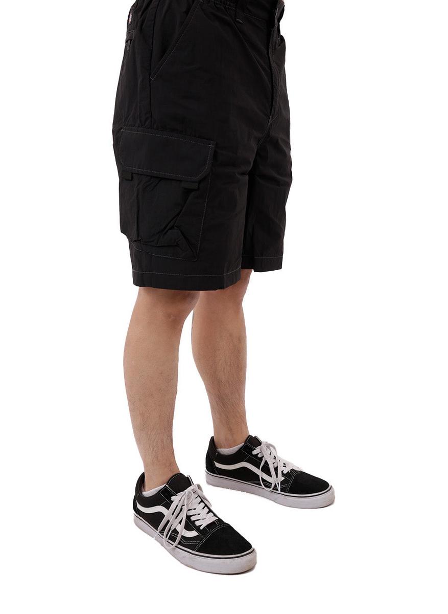Dickies' Stylish Black Poplin Cargo Shorts - WRR36BKX