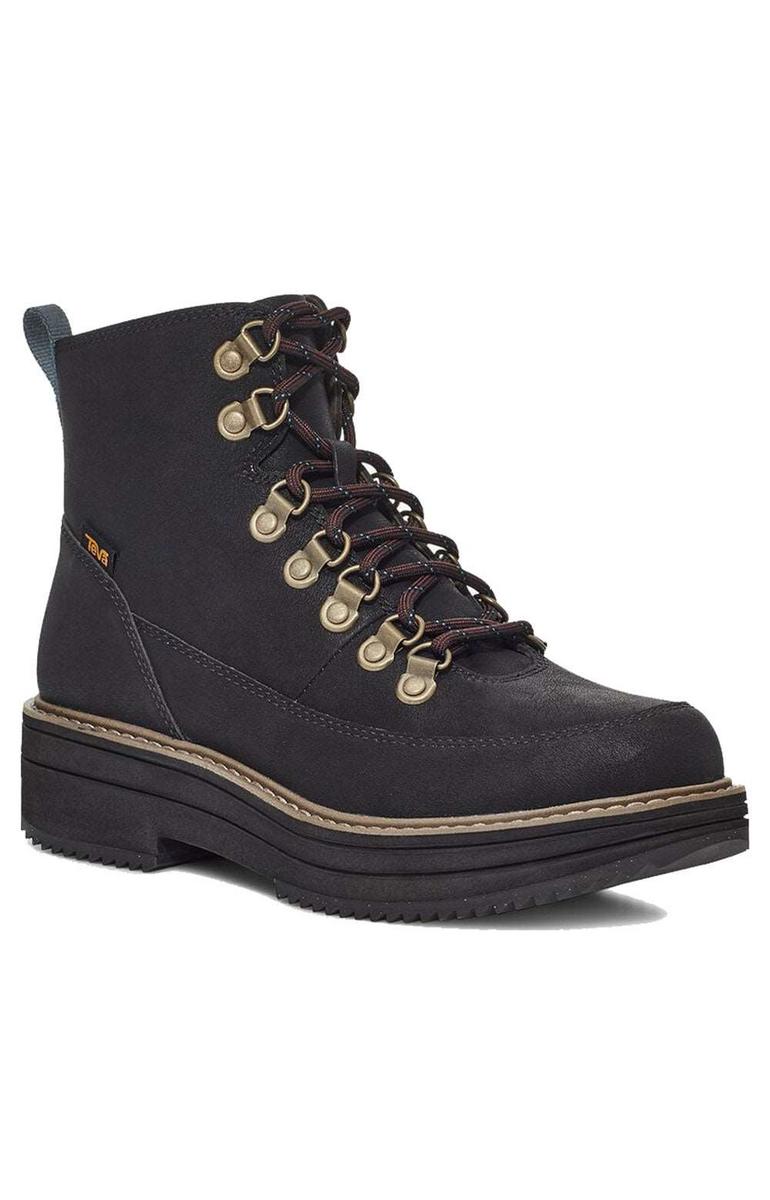 Teva's Eco-Chic Sustainable Black Midform Boots for Women