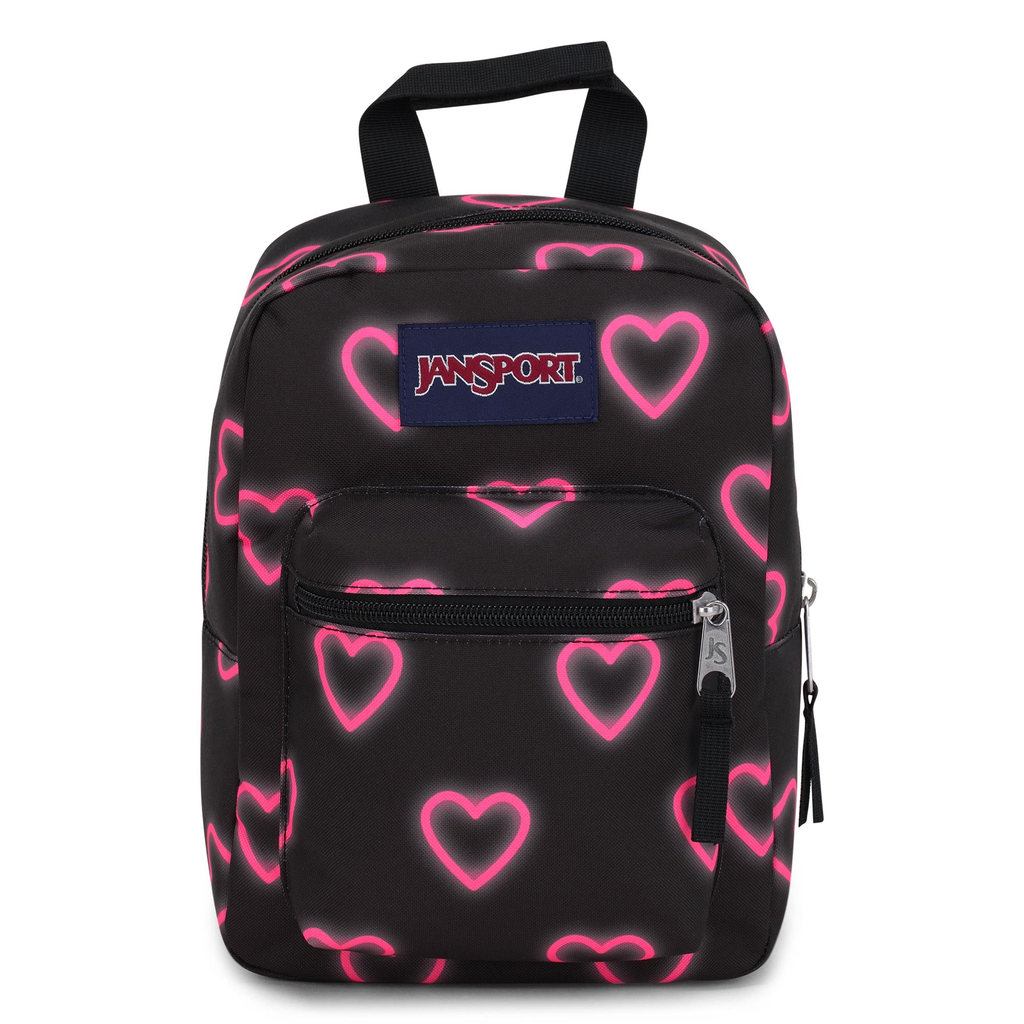 Big Break Happy Hearts Black 8L Lunch Bag - Your Ultimate Lunch Companion