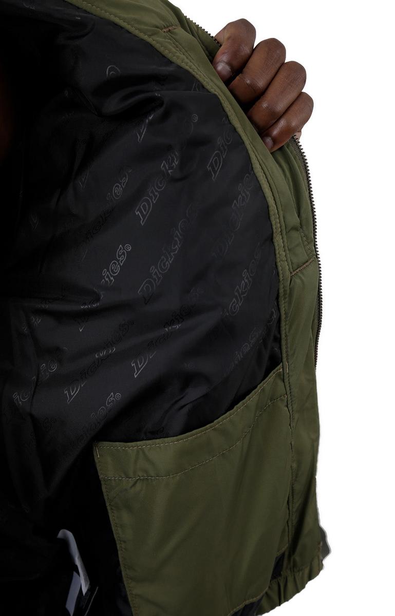 Dickies Military Green Eisenhower Puffer Jacket - A Must-Have for Winter!
