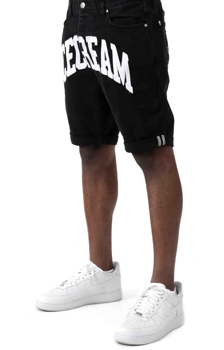 ICE CREAM's Stunning Black Jean Shorts