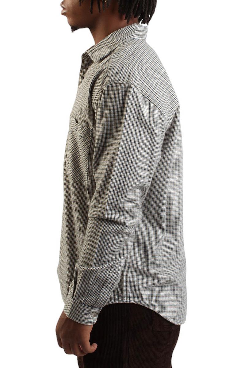 Polar Skate Co. Mitchell LS Creme Check Shirt