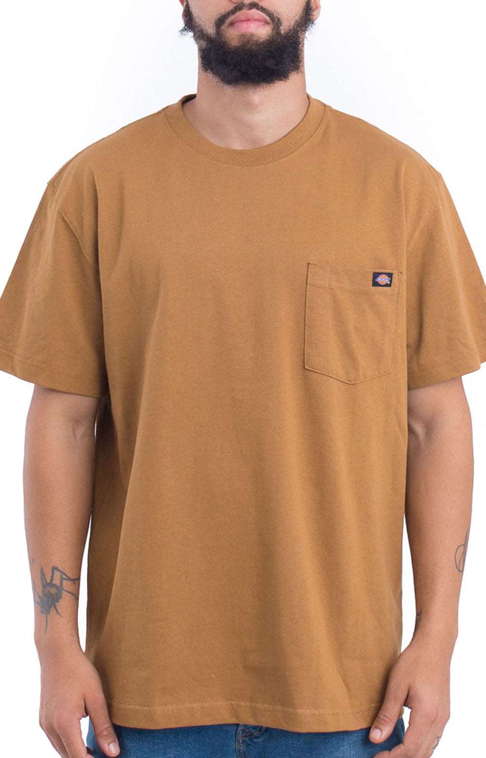 Dickies (WS450BD) S/S Heavyweight Brown Duck T-Shirt - A Must-Have!