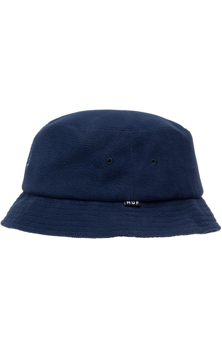 Huf's Navy Crown Fleece Bucket Hat: A 90s Streetwear Gem
