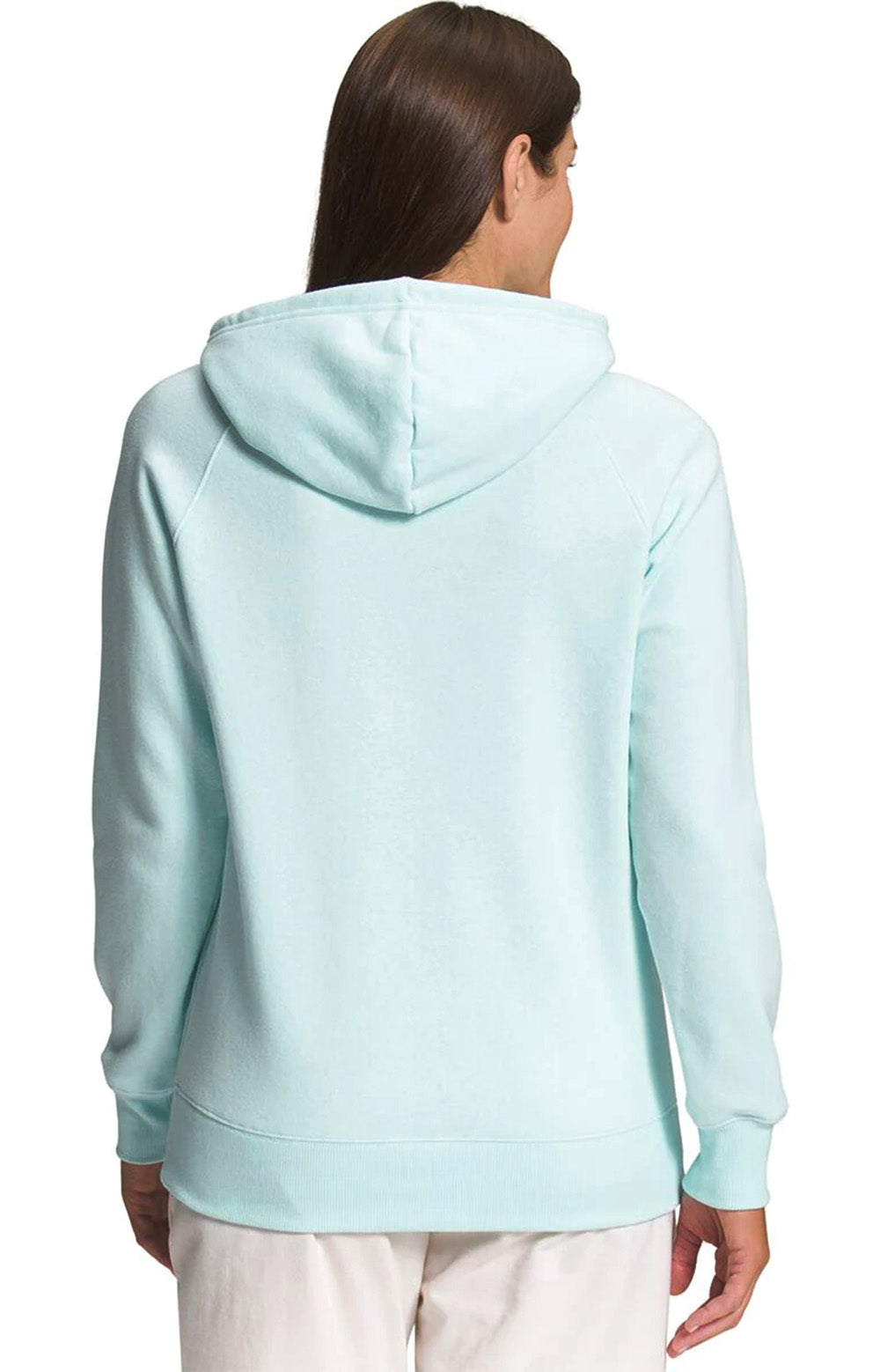 The North Face Women's Half Dome Skylight Blue/TNF White Pullover Hoodie - A Must-Have!