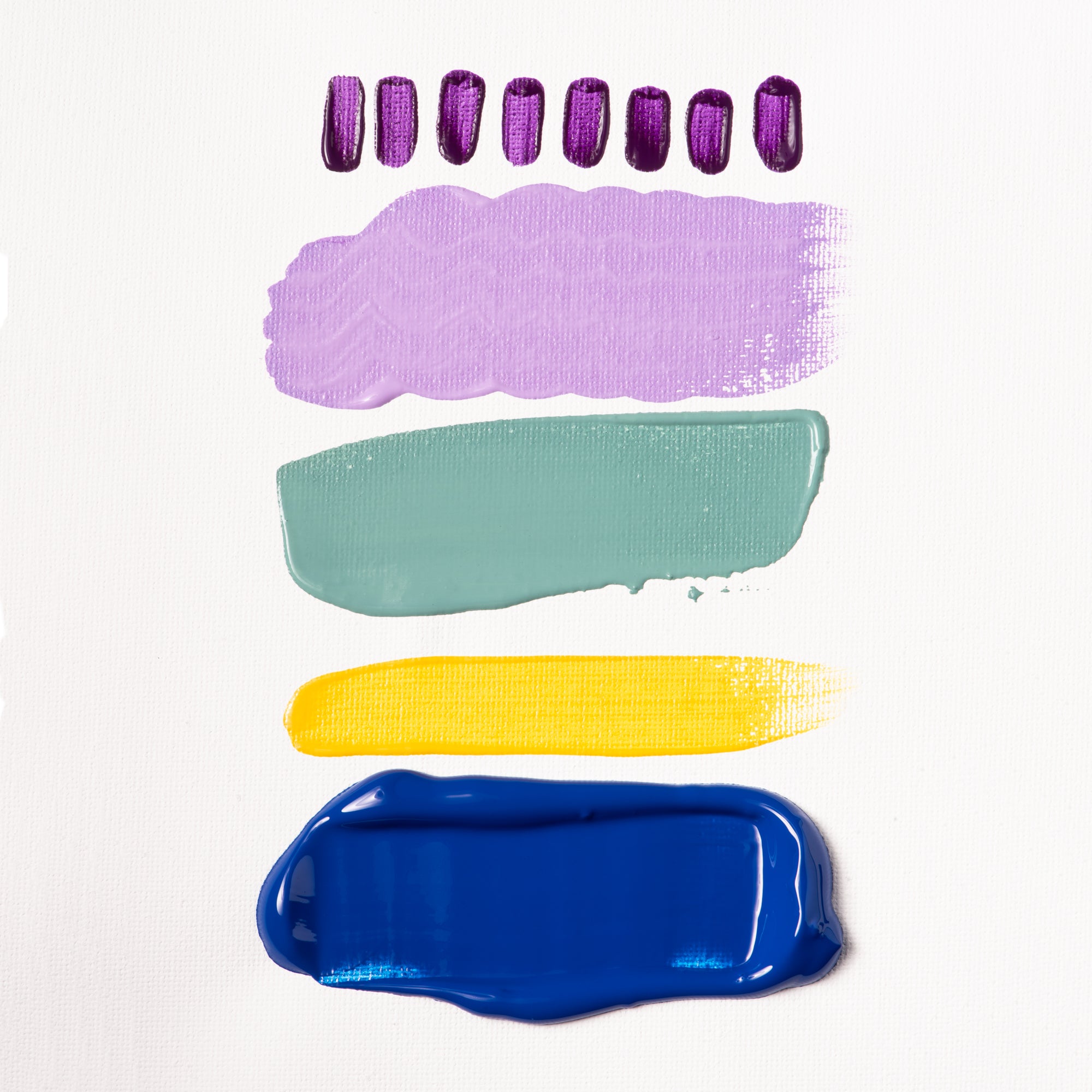 Dacryl Studio Acrylic Painting Kit - 12 Assorted Low - Viscosity Colors