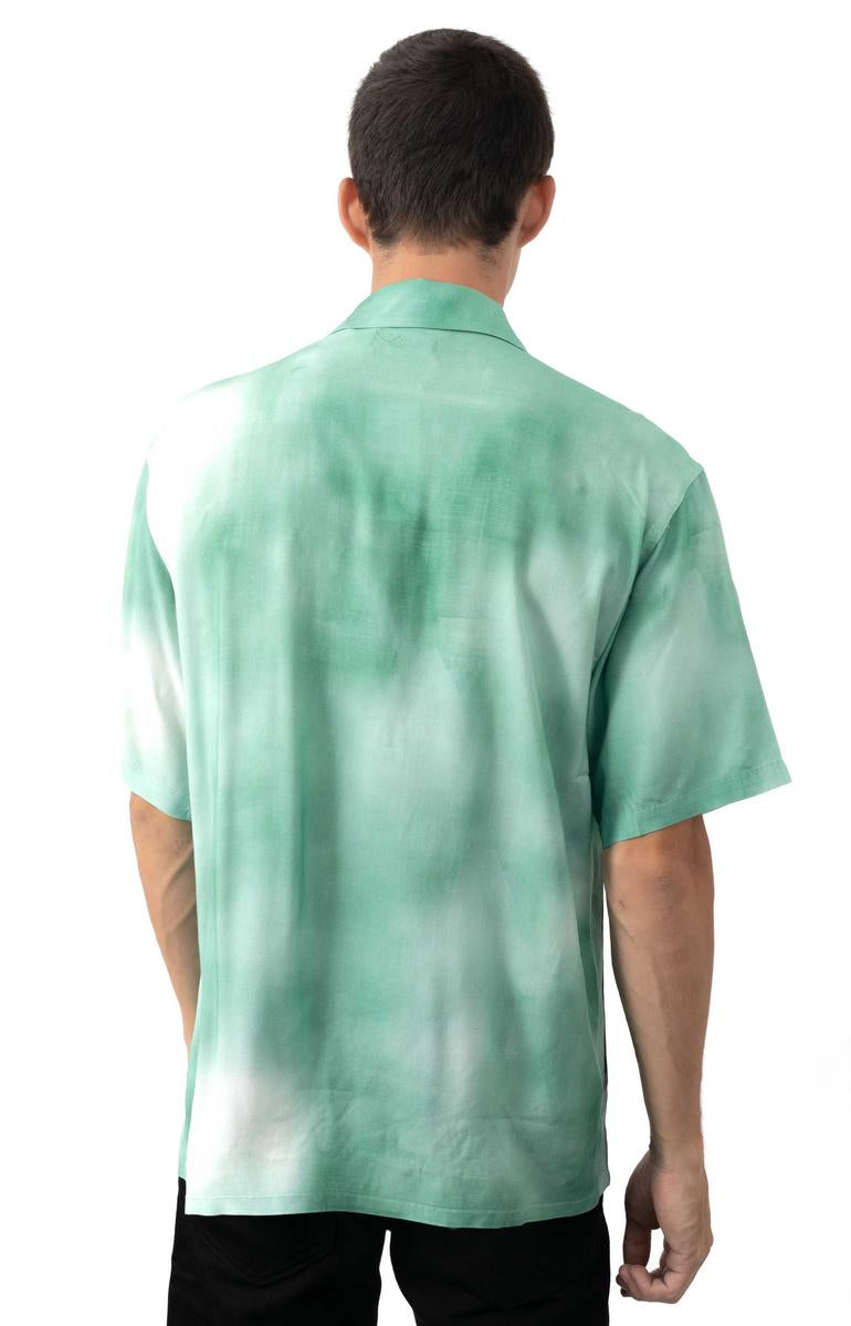 Stunning Oil Painting Button - Up Shirt