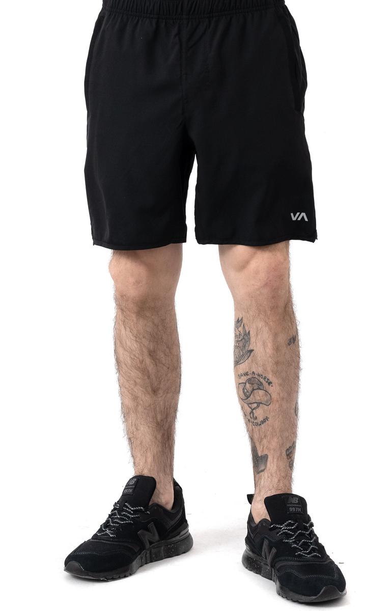 RVCA Men's Yogger IV 17 Performance Training Shorts - Sleek Black