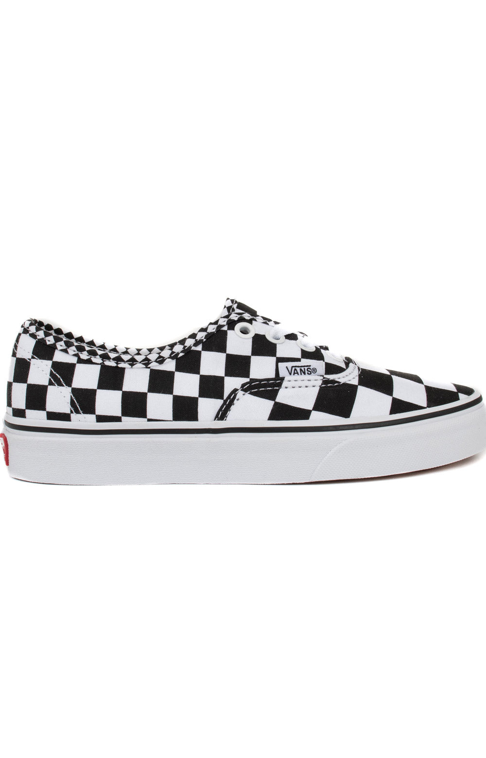 Vans (8EMQ9B) Mix Checker Authentic Shoe - Stunning Black/White