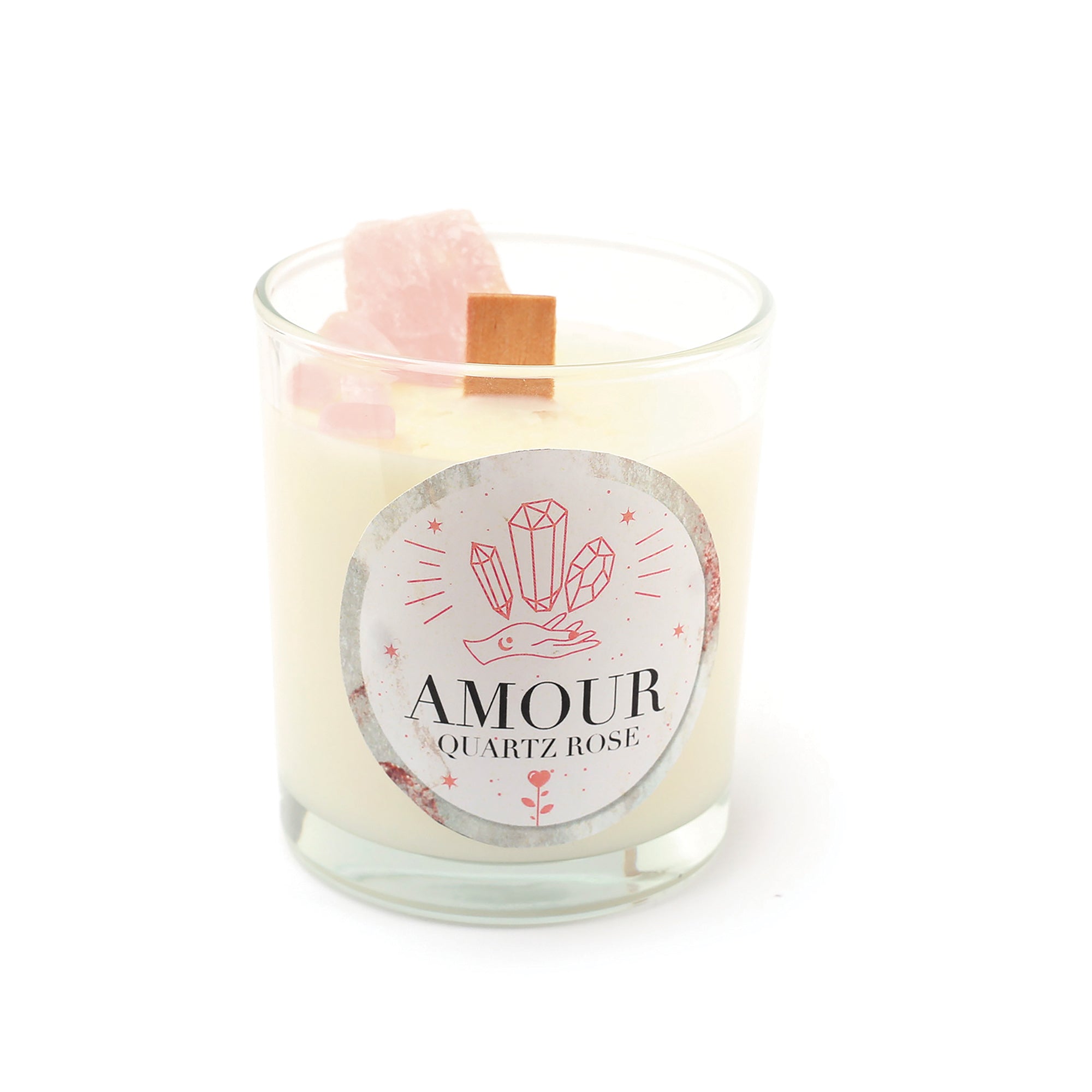DIY Rose Quartz Lithotherapy Candle Kit: Unleash Your Creativity!