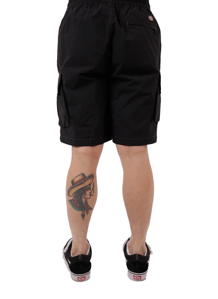 Dickies' Stylish Black Poplin Cargo Shorts - WRR36BKX