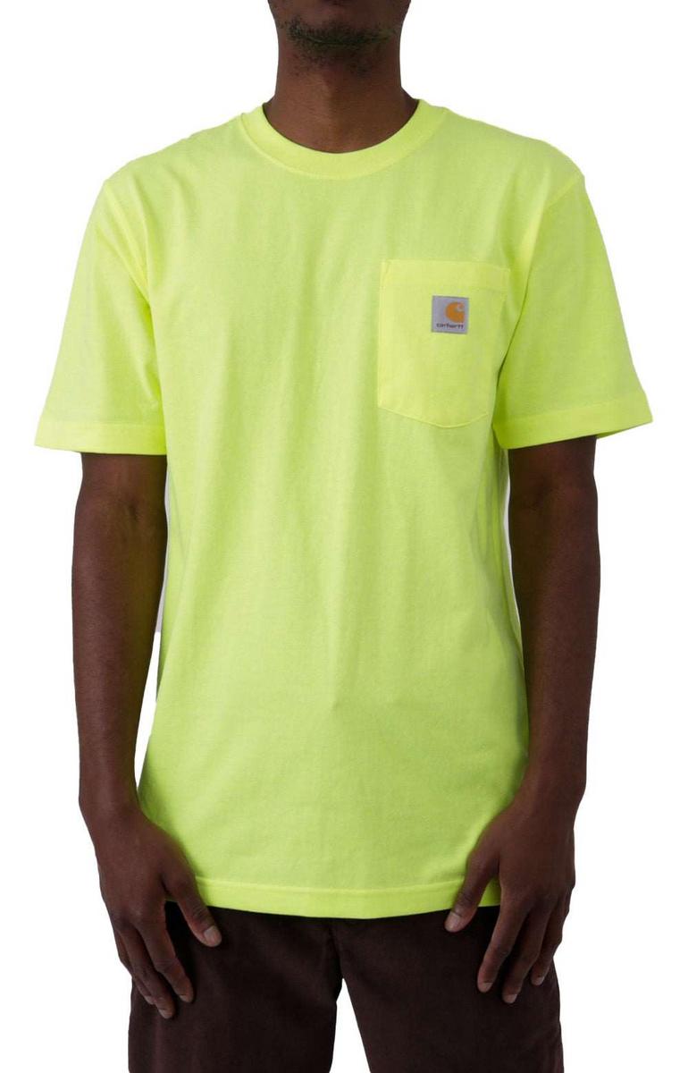 Carhartt Brite Lime Work Pocket T-Shirt - Unleash Your Potential!