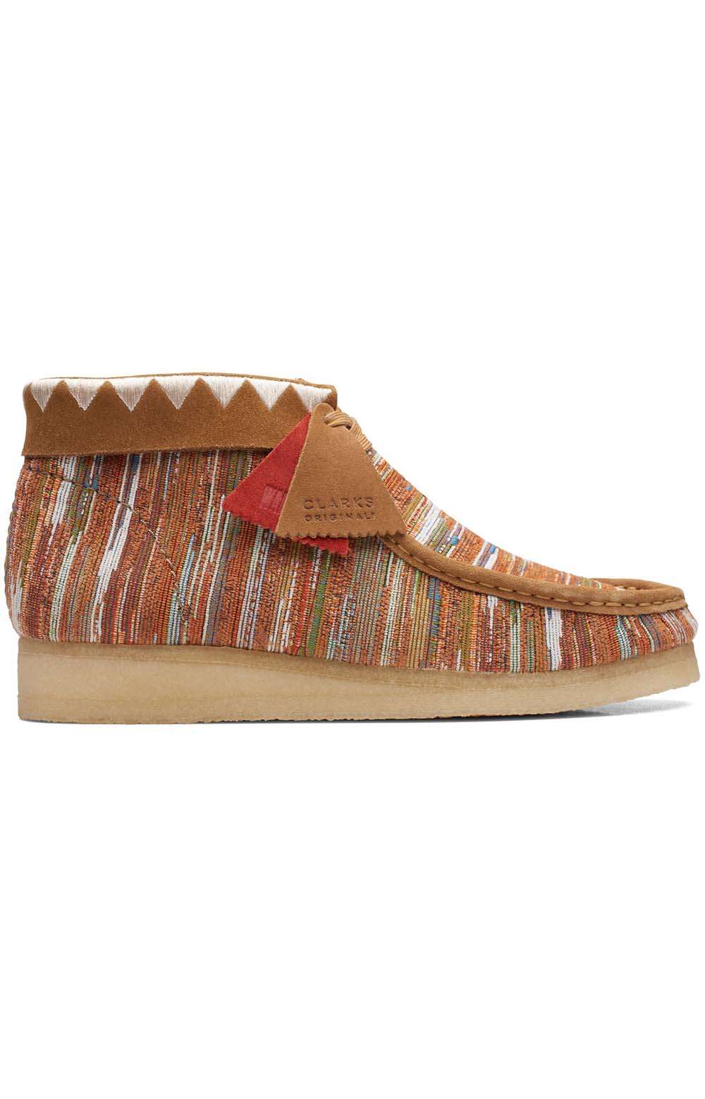 Clarks Ginger Fabric Wallabee Boots - A Stylish Autumn/Winter Essential