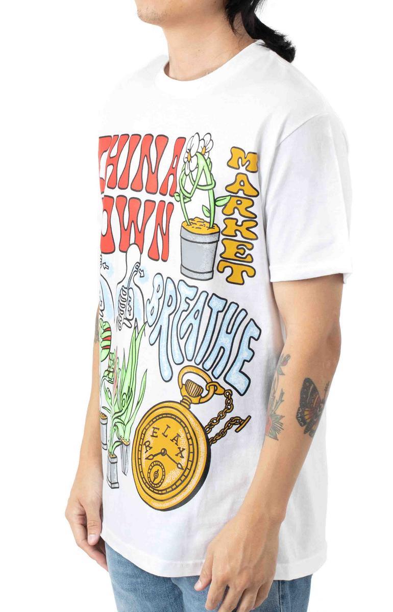 Chinatown Time Lord White T-Shirt - A Must-Have Fashion Piece