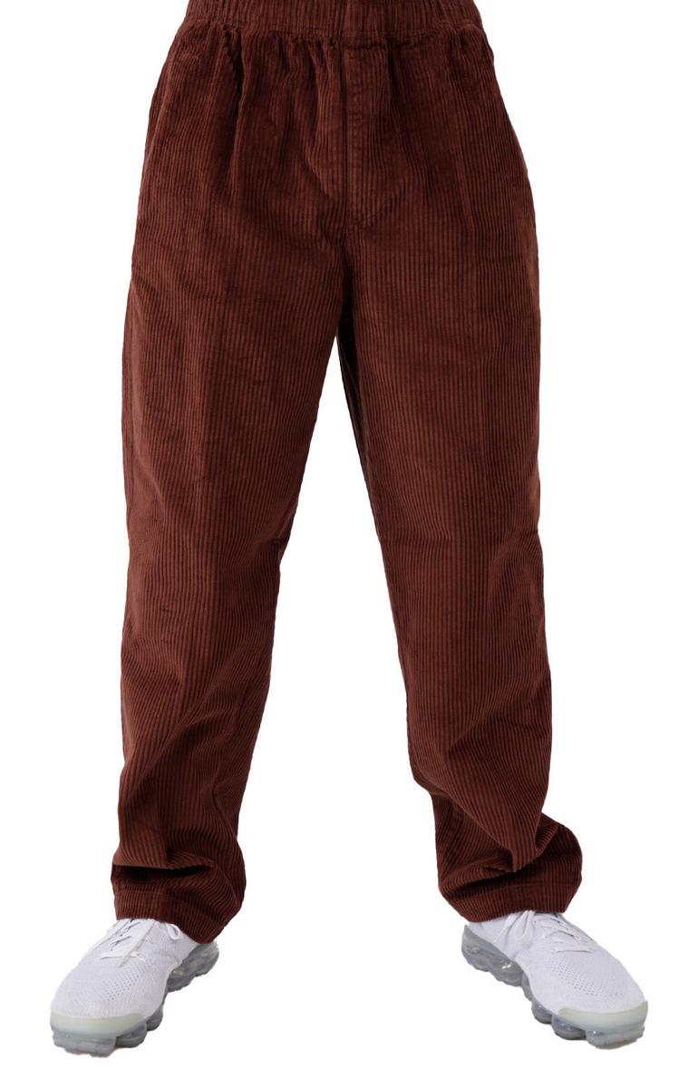 Stylish Casual Sepia Corduroy Trousers - A Must-Have!