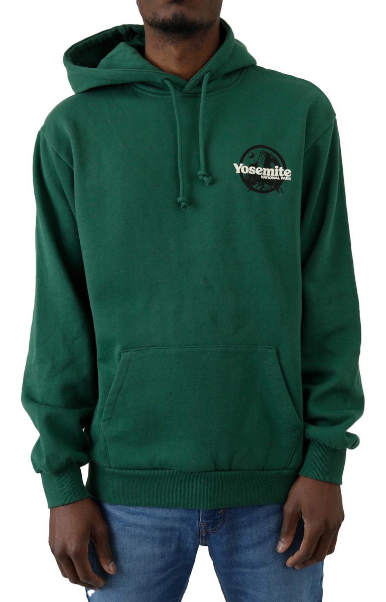 Yosemite Vintage-Inspired Puff Print Hoodie: A Timeless Fashion Statement