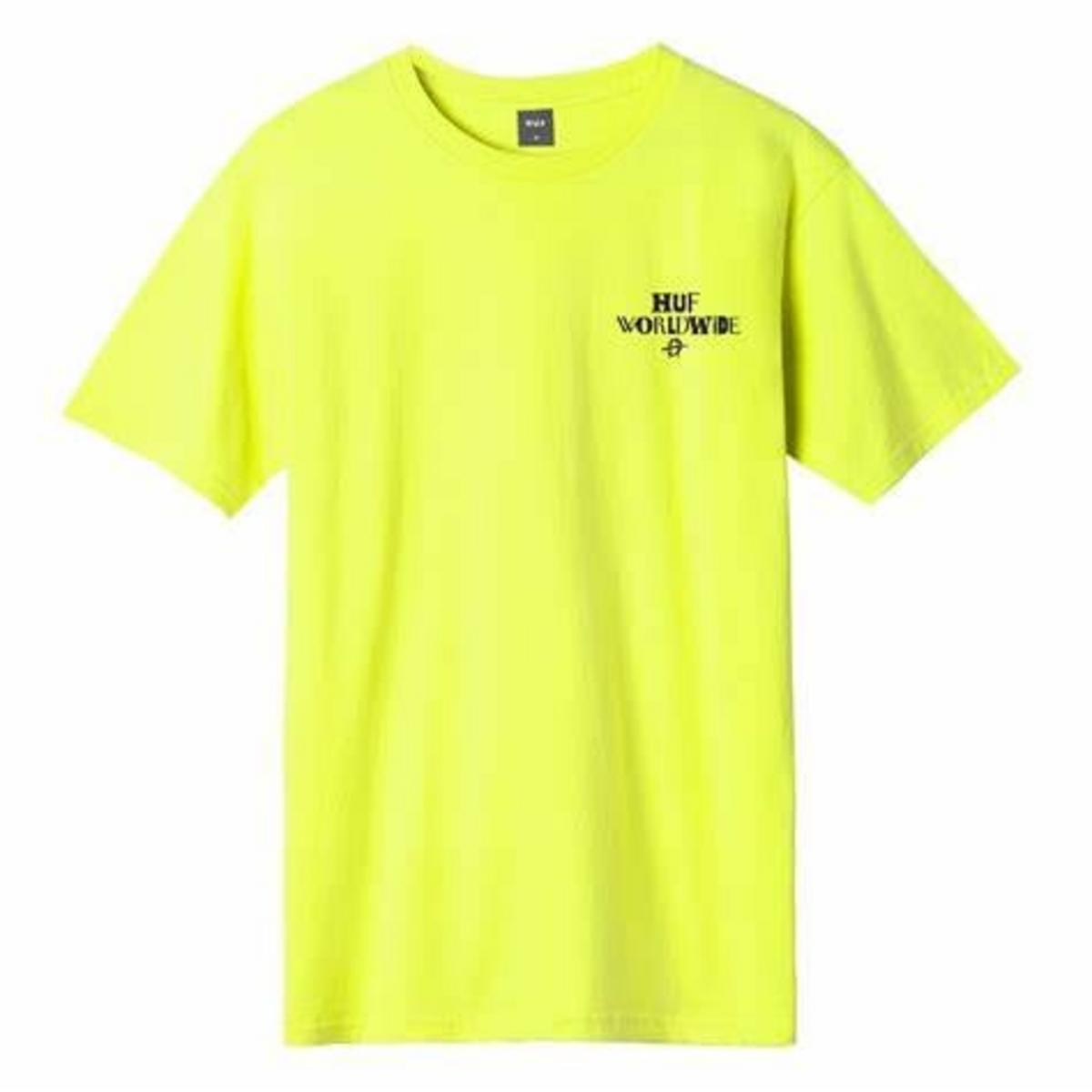 Huf's Stunning Electric Lime Hoods Tee