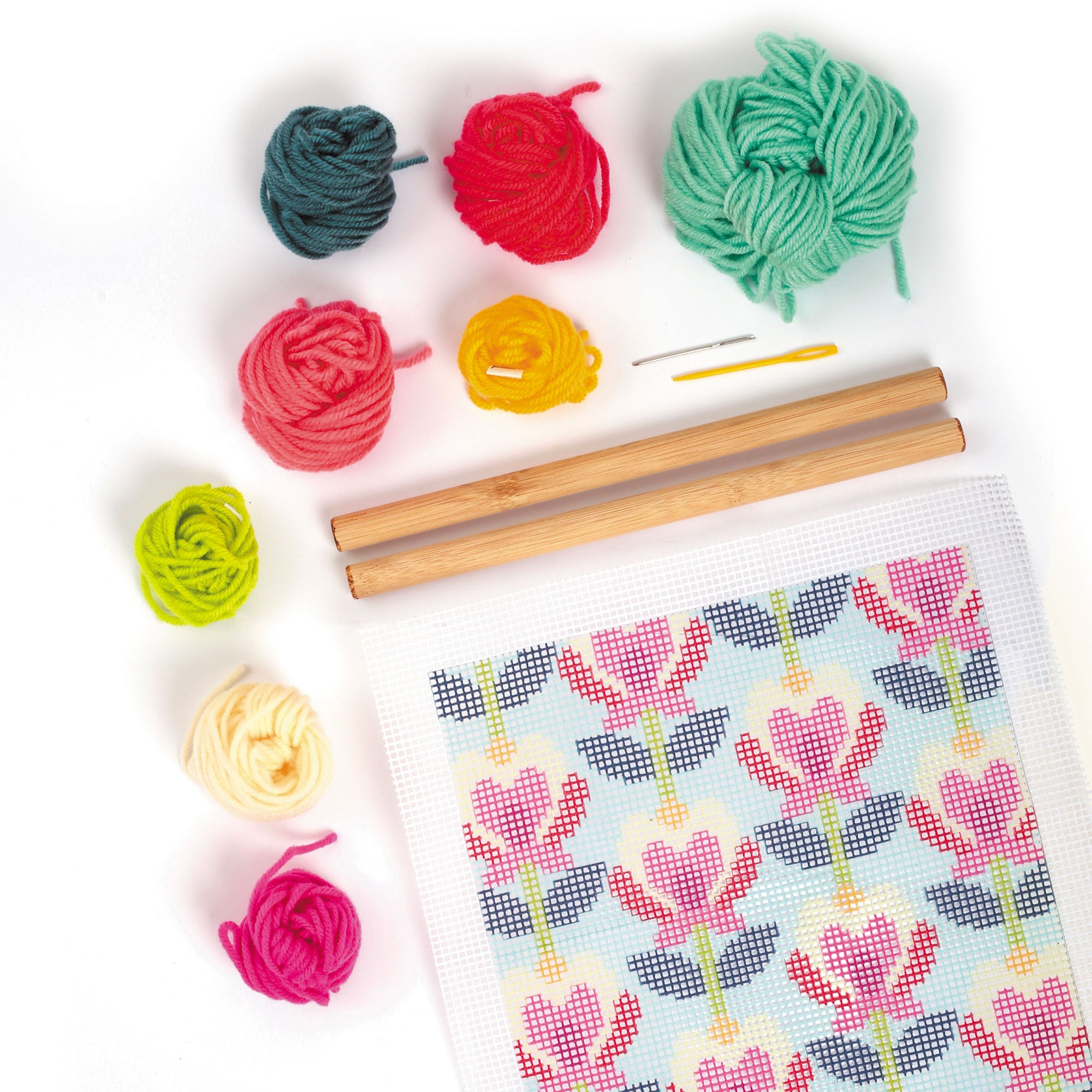DIY Lotus Flowers Canvas Kit - Unleash Your Creativity!
