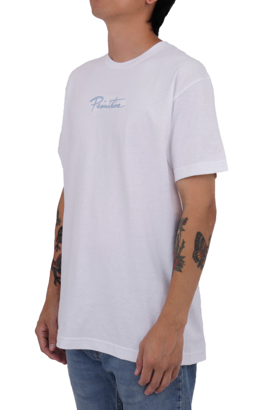 Primitive x My Hero Academia's Shoto Todoroki Dirty P Tee - Stunning White