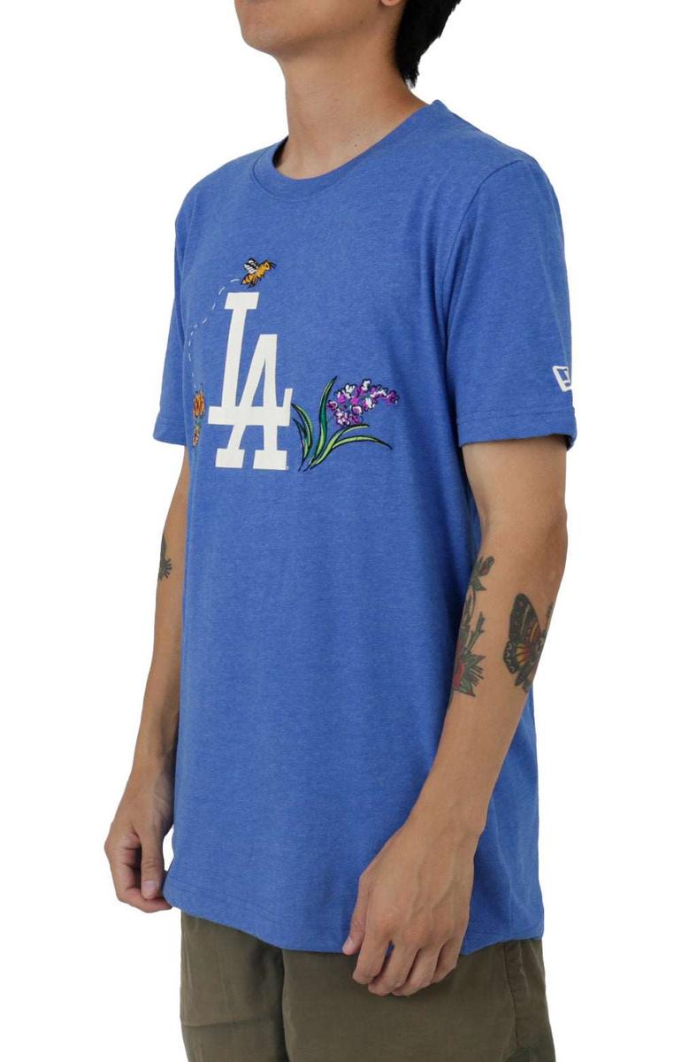 New Era's Stunning LA Dodgers Floral Watercolor Tee