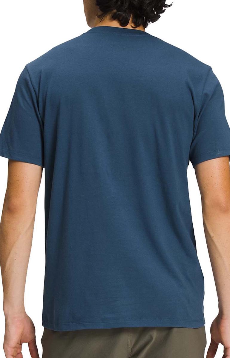 The North Face Half Dome T-Shirt in Shady Blue/TNF White