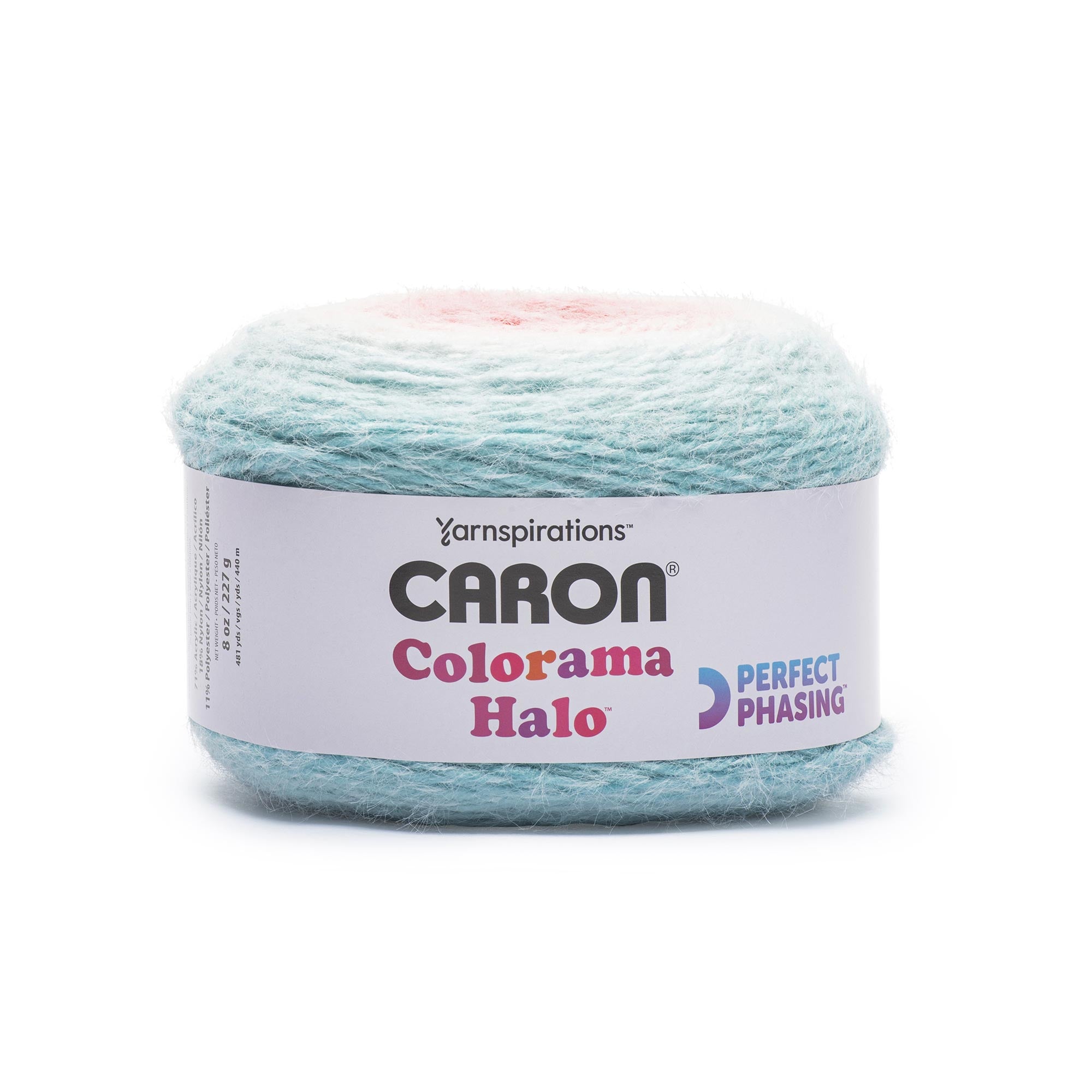 Enchanting Colorama Haze Halo in Graphite Frost
