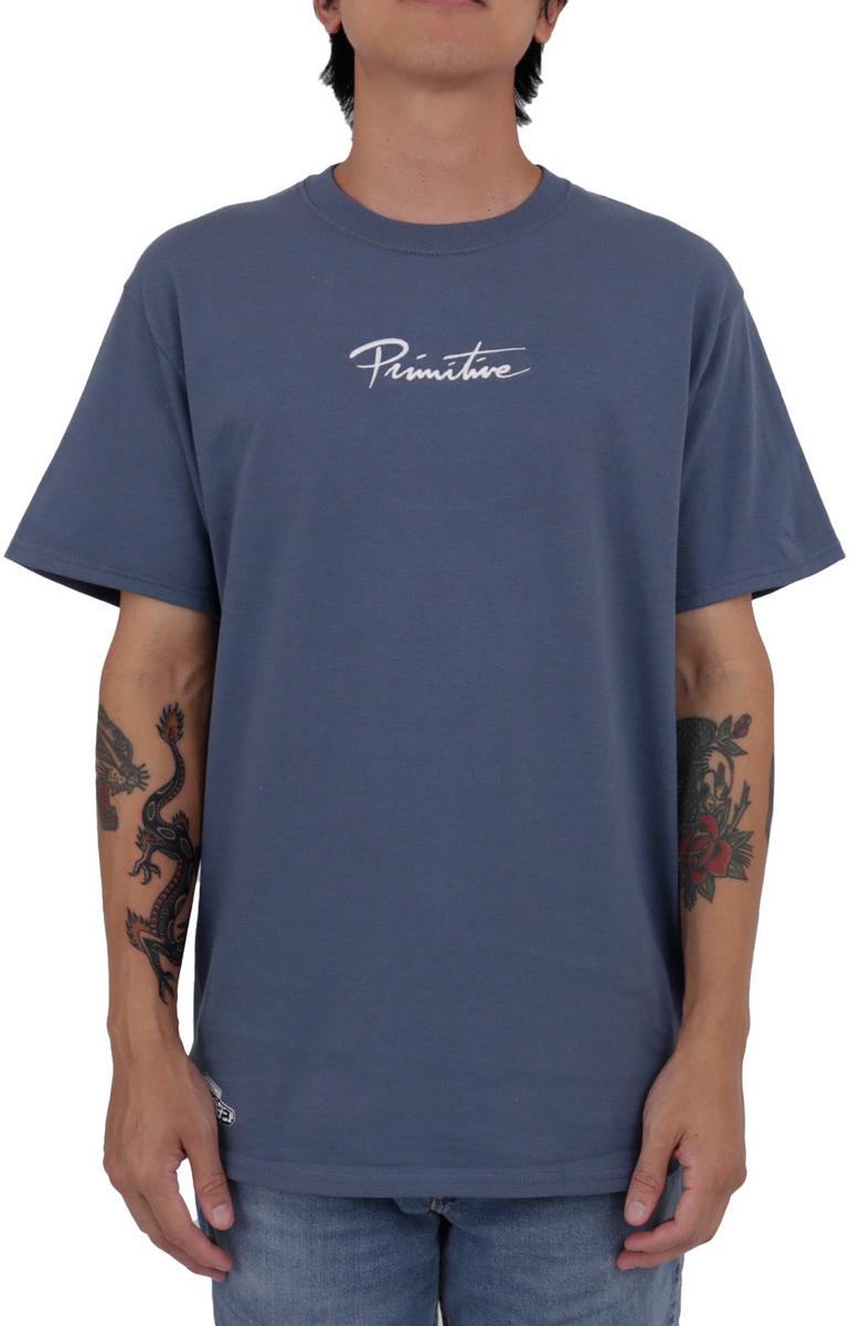 Don't Miss! Primitive x My Hero Academia Shoto Todoroki Graphic Tee in Slate