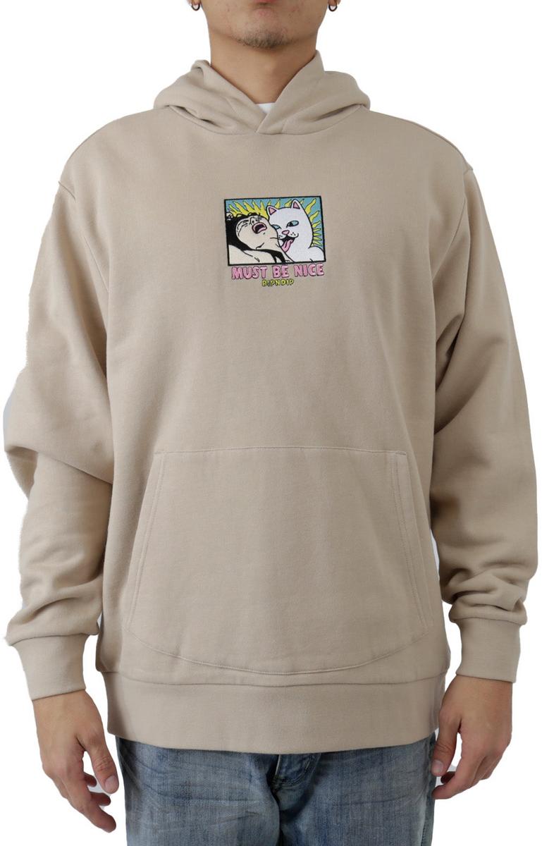RIPNDIP's Irresistible Almond Lady Friend Pullover Hoodie