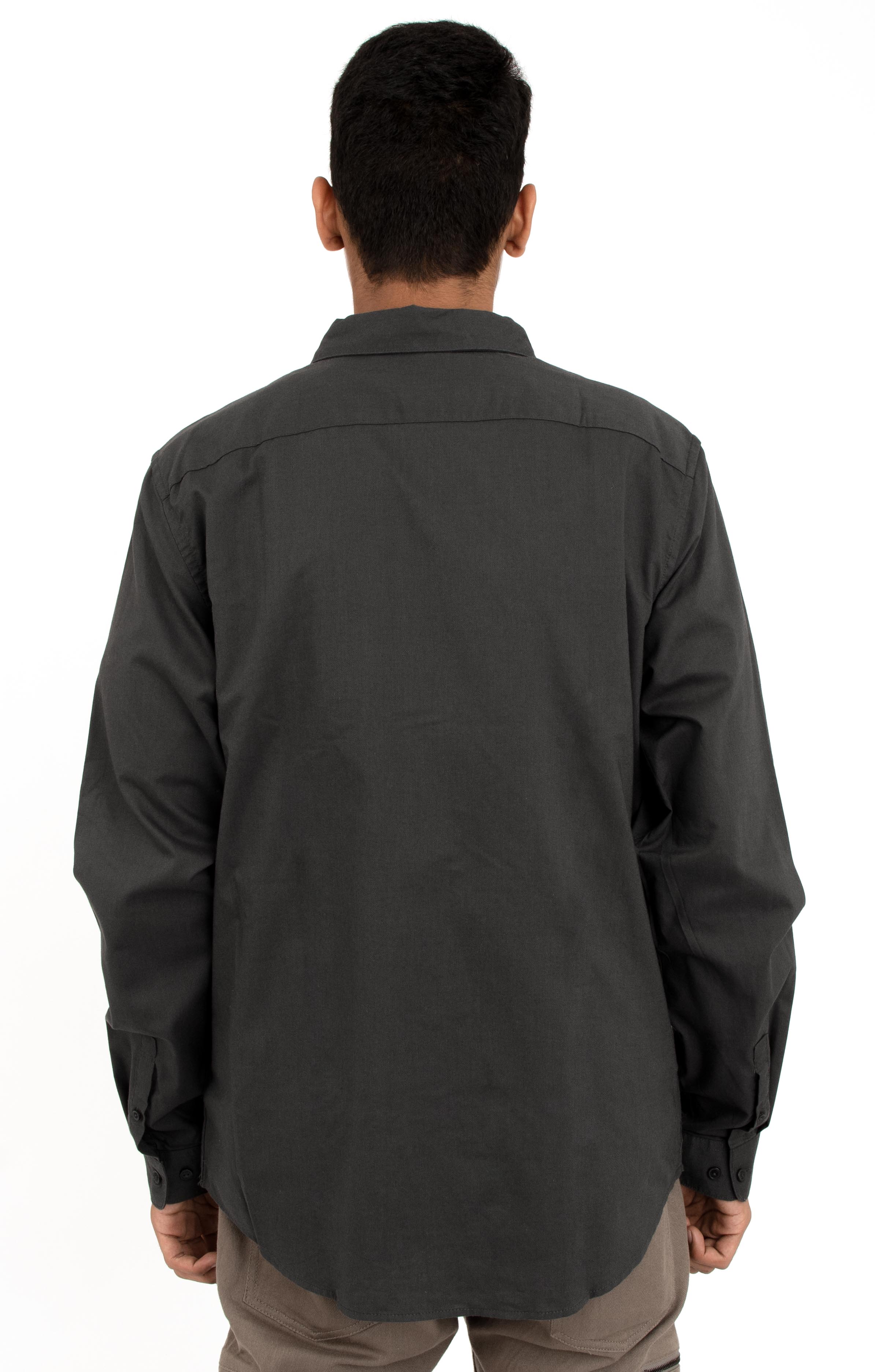 Irresistible Pirate Black That'll Do Oxford Long Sleeve Button-Up Shirt