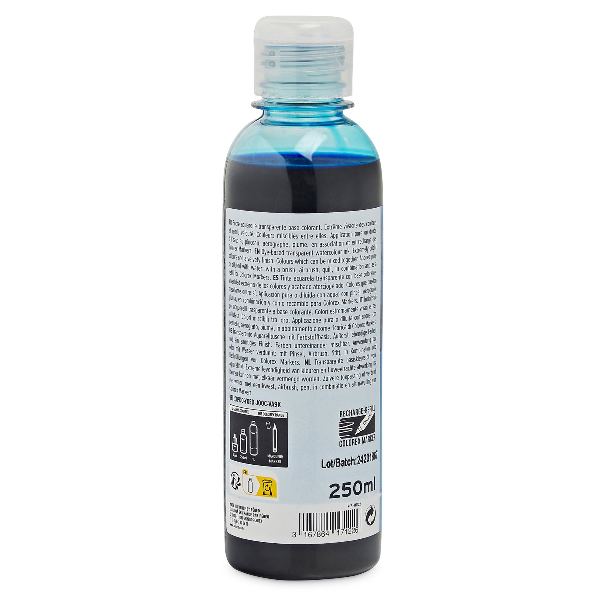 Colorex Enchanting Light Blue Watercolour Ink