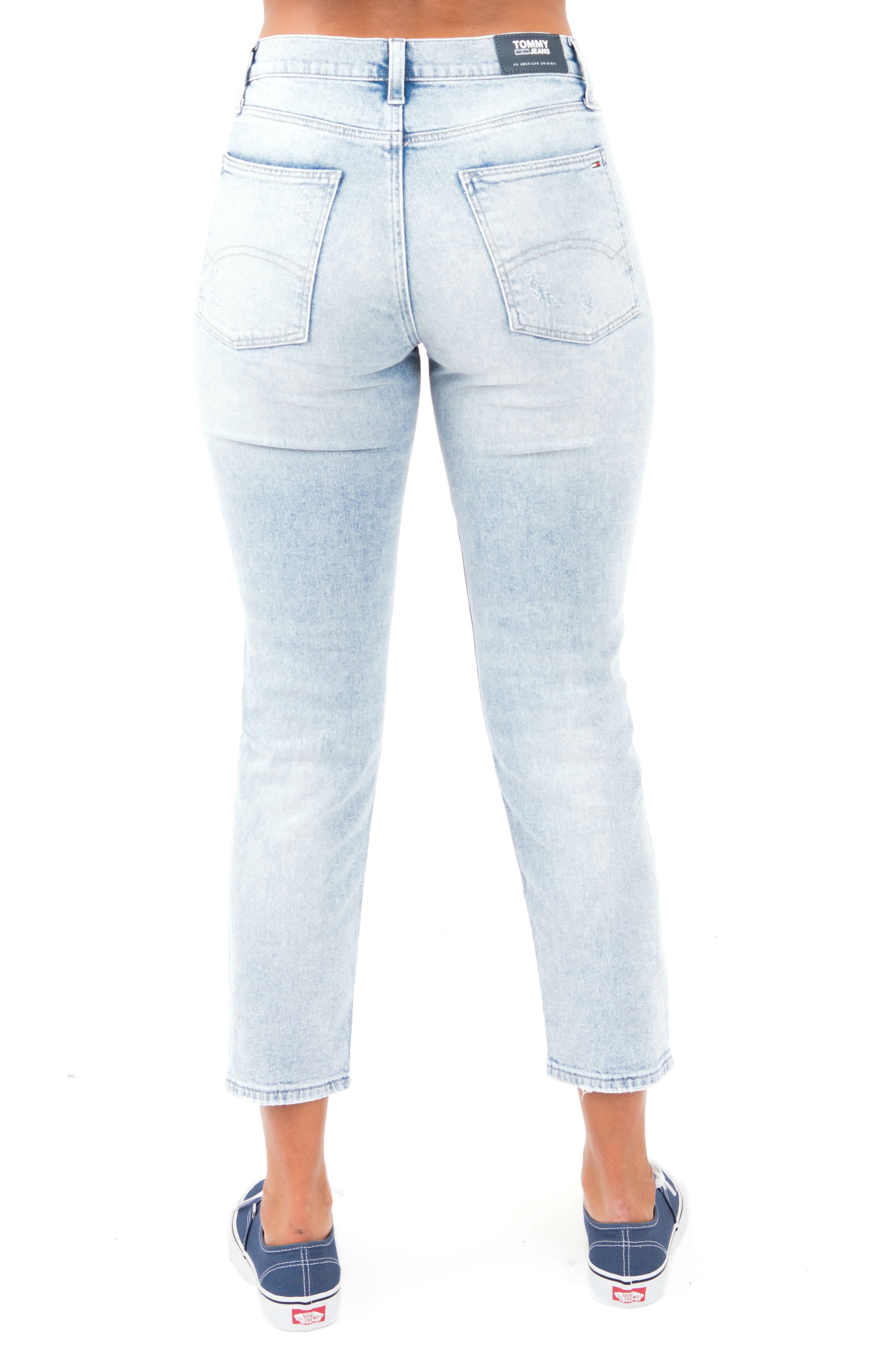 Tommy Hilfiger 1991 High Rise Straight Fit Jean - Stunning Flanders Light Blue