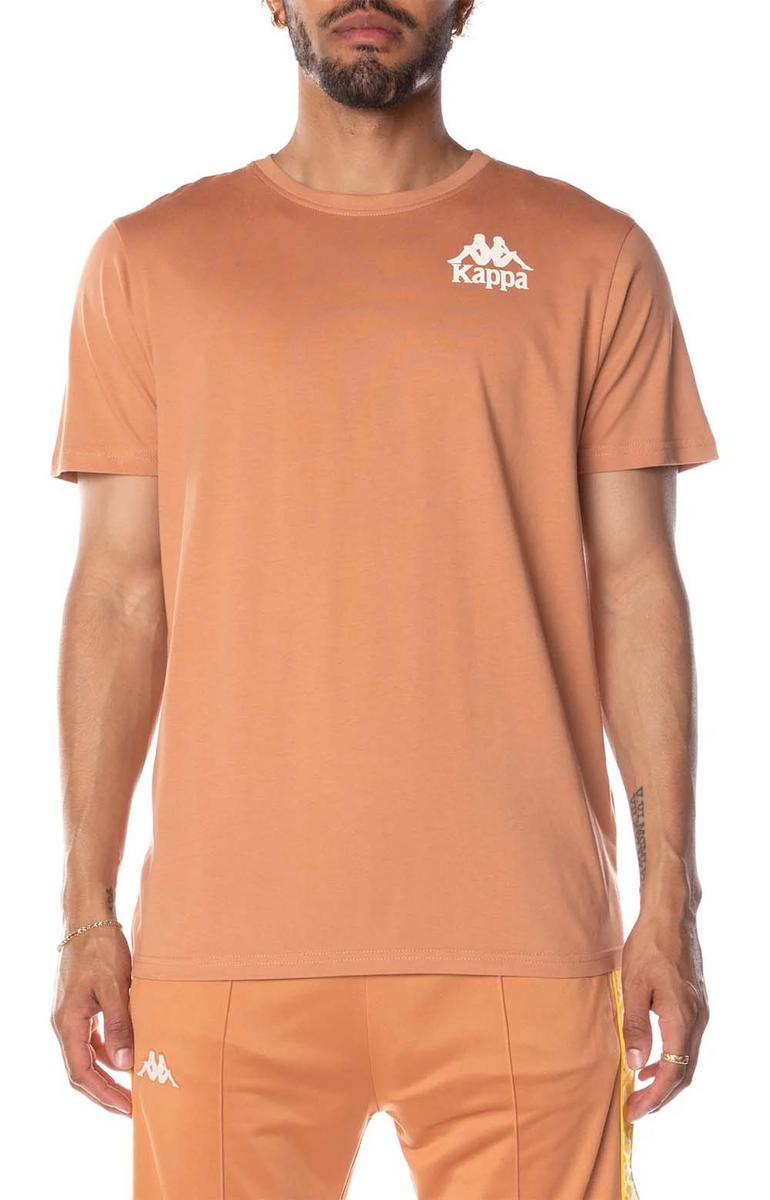 Kappa's Vintage Authentic Ables Brown/White Tee - A Timeless Classic!