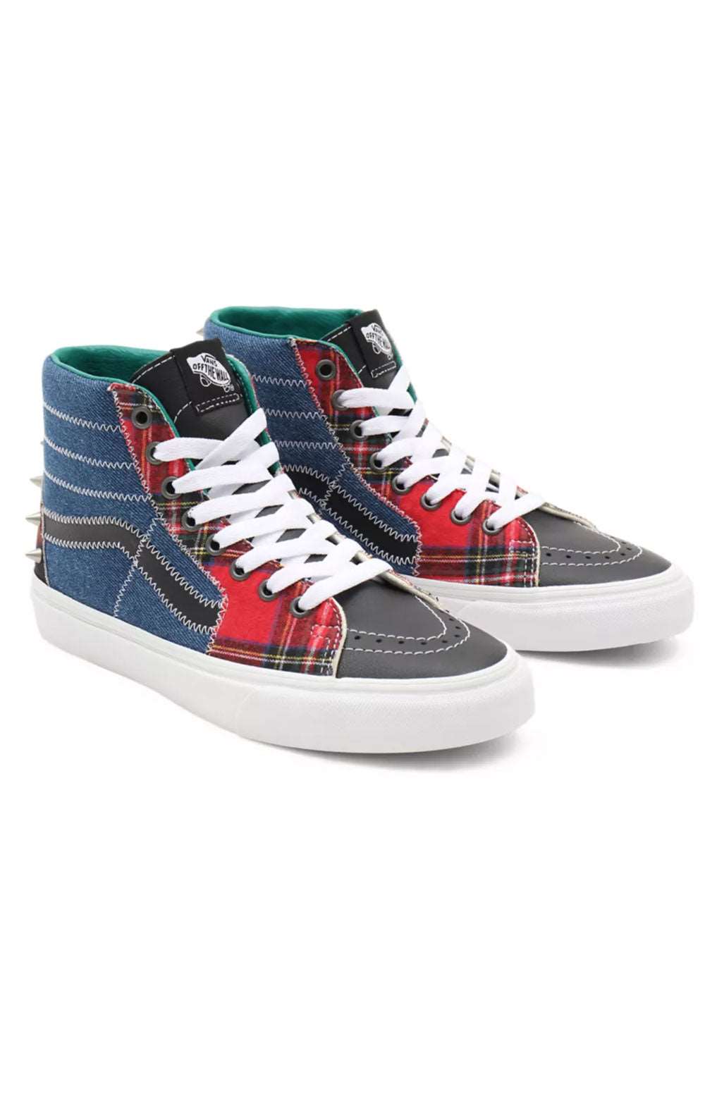 Vans Women's Tartan Daze Sk8-Hi Shoes - Multi - A Fashionable Must - Have